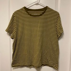 Everlane striped box-cut tee